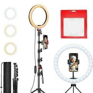 10.2" Ring Light with Stand and Phone Holder, UEGO